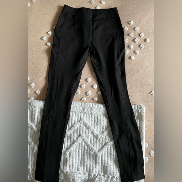 Zara black riding style leggings - Picture 5 of 5